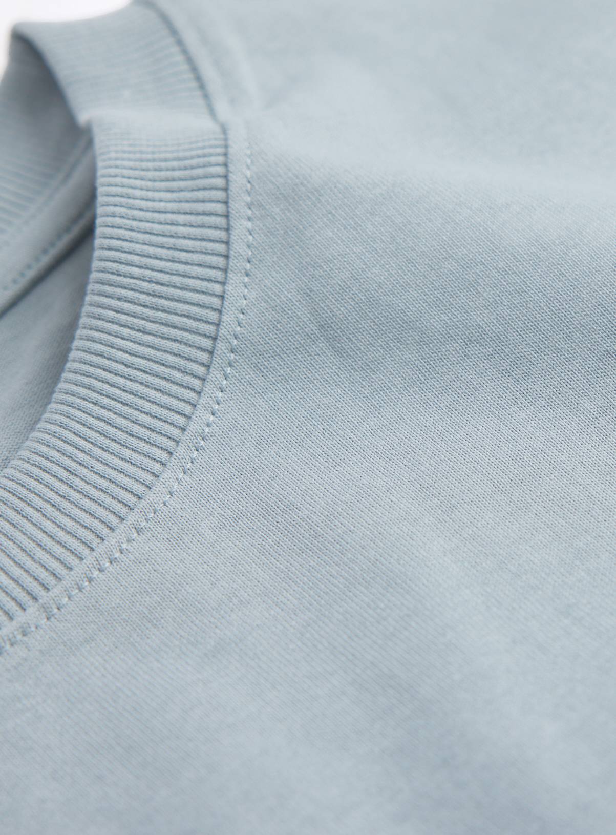 Light Blue Relaxed Fit Dry Handle T-Shirt L - Image 4